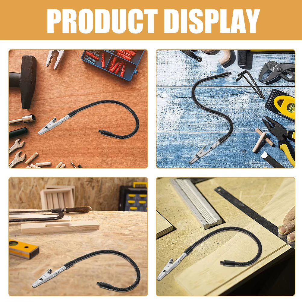 2 Pcs Clamp Adjustable Welding Holder Stainless Steel Soldering Tool Third Hand Magnifier Cable Winder Accessories