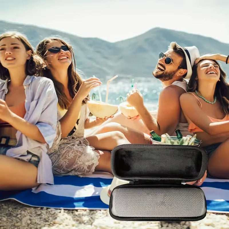 EVA Hard Carrying Case for JBL Flip 3/4/5/6, Portable Outdoor Wireless Speaker Protective Organizer Bag Box for Flip6 5