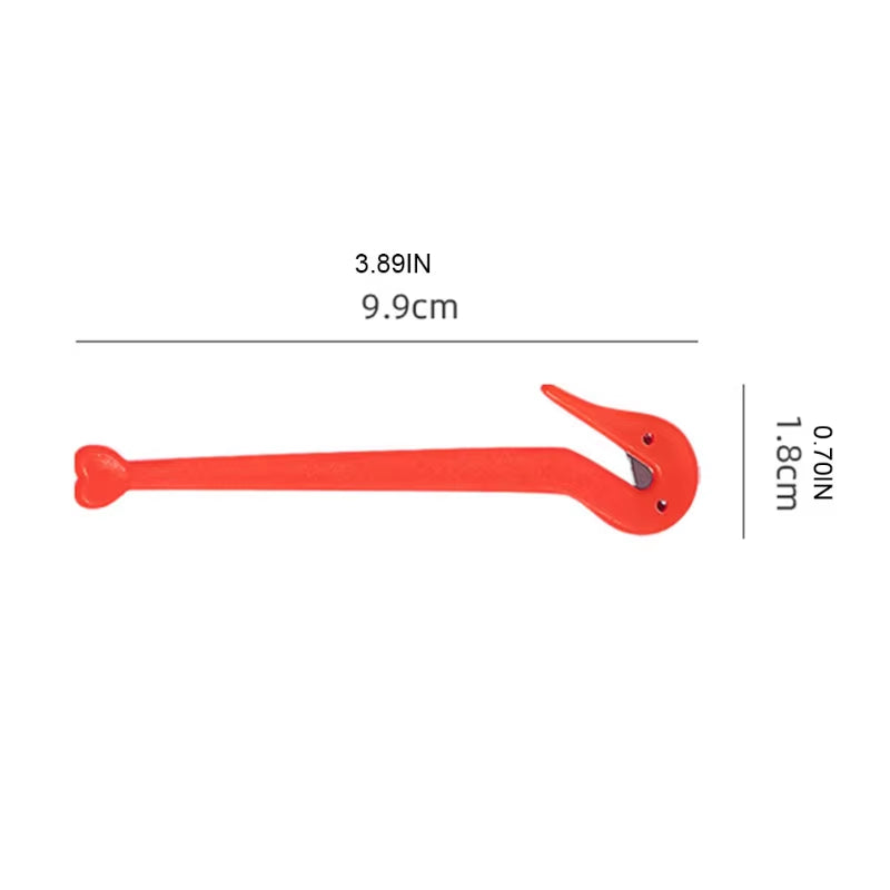 Elastic Hair Bands Remover Cutter Pain Free Ponytail Remover Tools Picks for Women Girls Cutting Pony Disposable Rubber Hair Ti