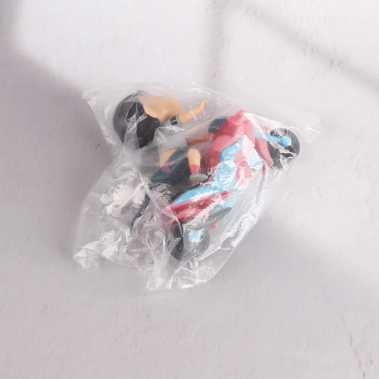 Crayon Shin Chan Anime Figure Motorcycle Cartoon Cute Drive Action Figure Model Desktop Ornaments Statue Collectible Toy Gifts